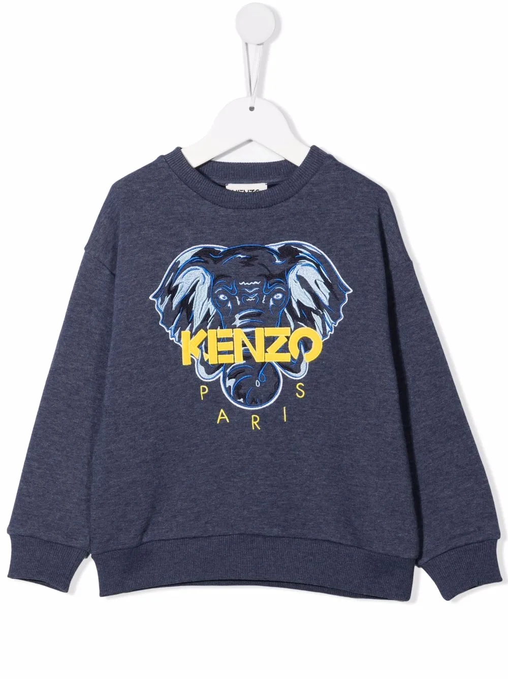 фото Kenzo kids толстовка с вышитым логотипом