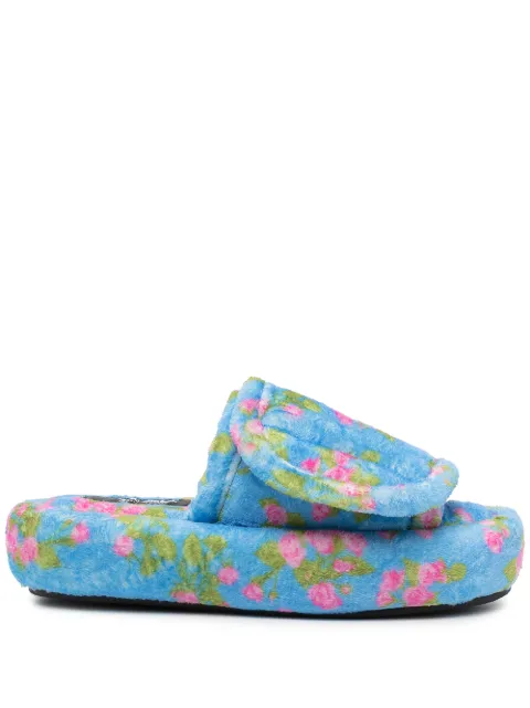 Natasha Zinko ACC floral-print platform slides