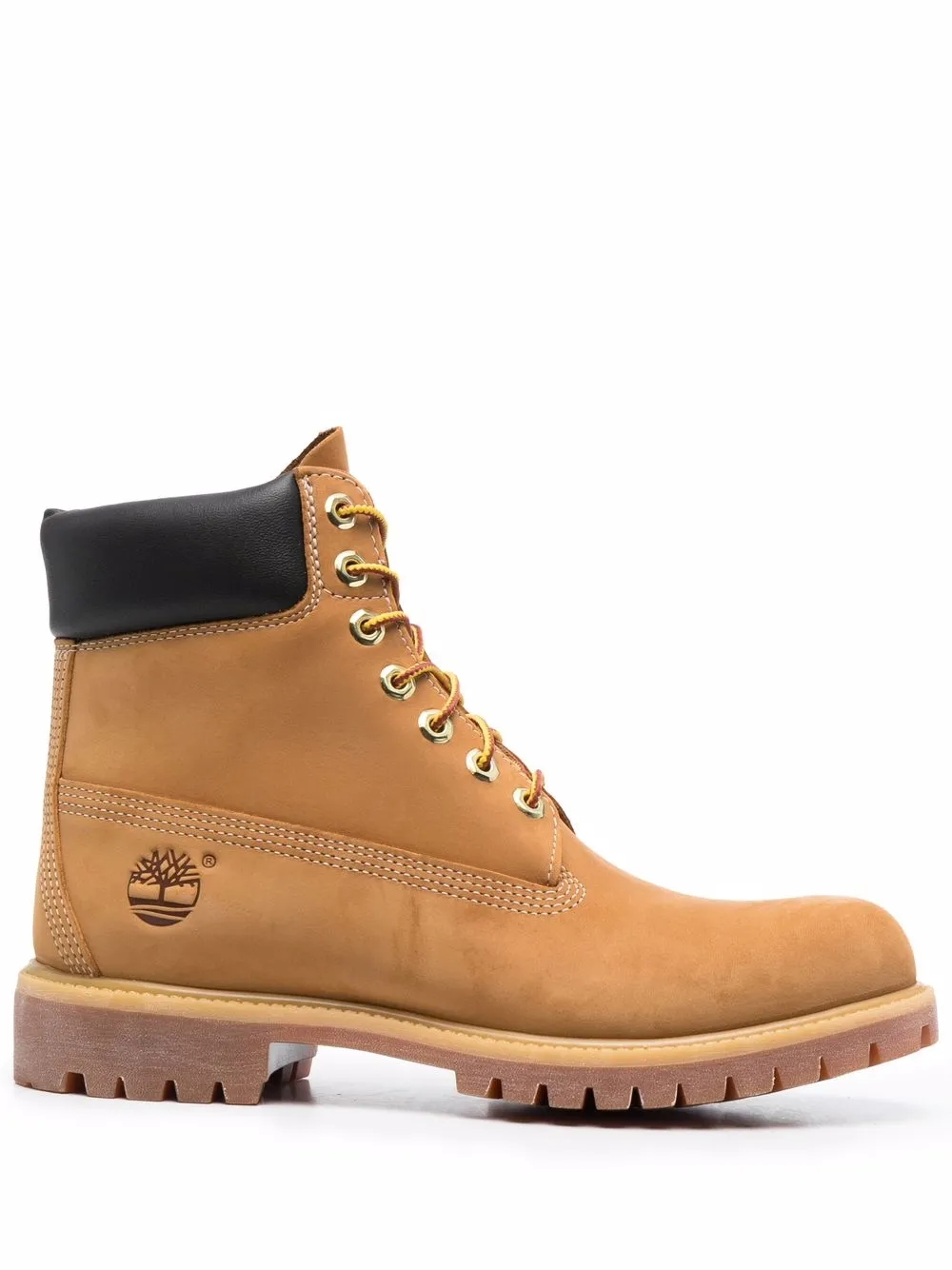 timberland bottes à lacets - tons neutres