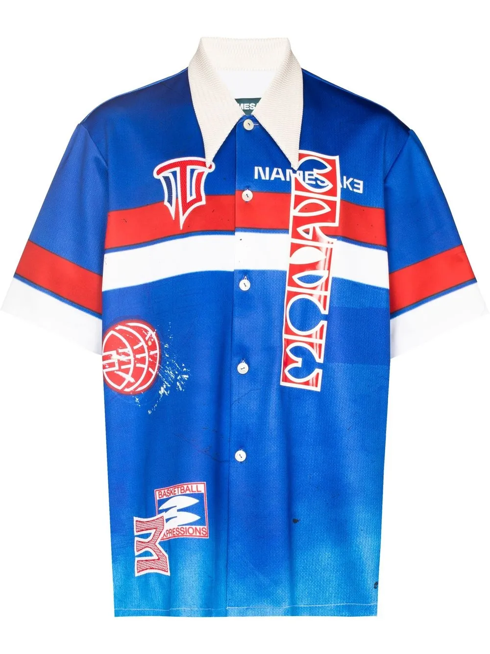 トップス NAMESAKE BILL WARM UP SHIRT BLACK S NAMESAKE Bill Warm Up Shirt – 082plus