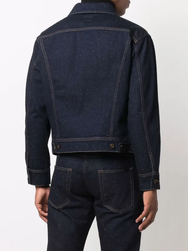Saint Laurent button-front Denim Jacket 
