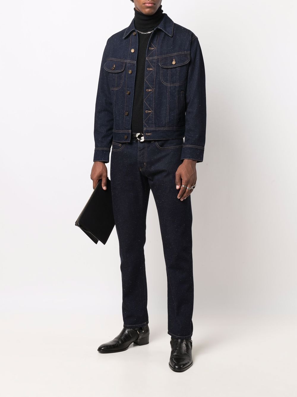 Saint Laurent Straight jeans - Blauw