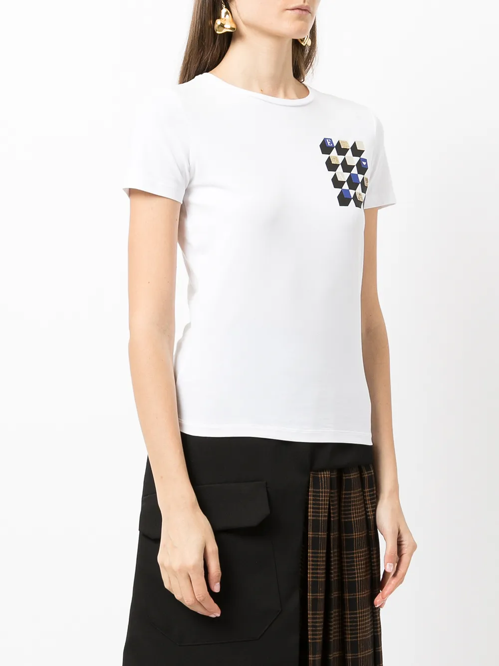 фото Emporio armani футболка с логотипом