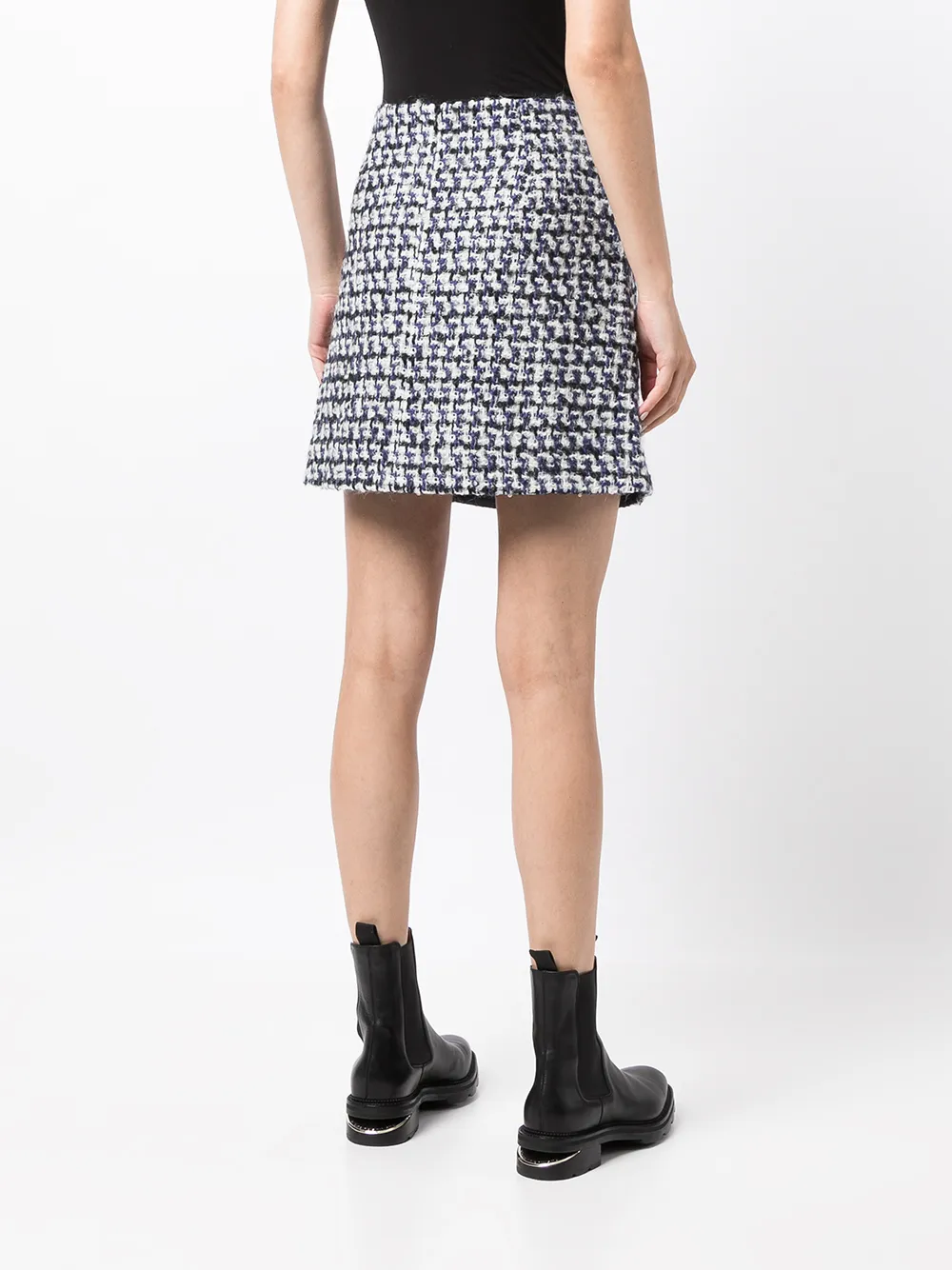 фото Emporio armani юбка мини с вышивкой