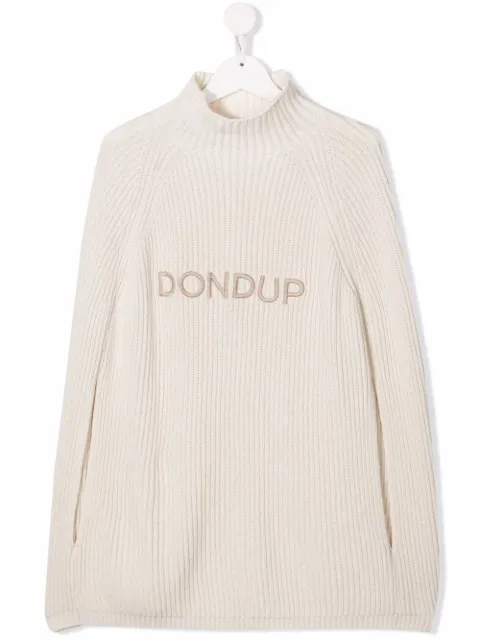 Dondup Kids كنزة مطرزة بشعار الماركة