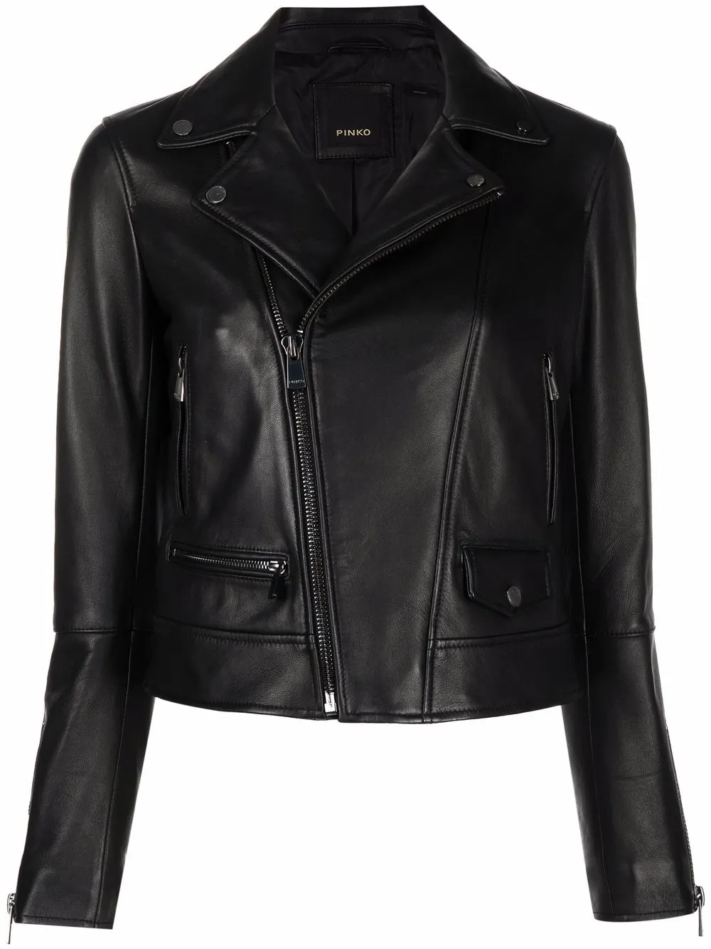 decjuba leather blazer
