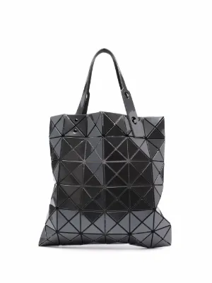 Bao Bao Bag With Logo Geometric Package Tote BaoBao Purple Laser Shoulder Bag