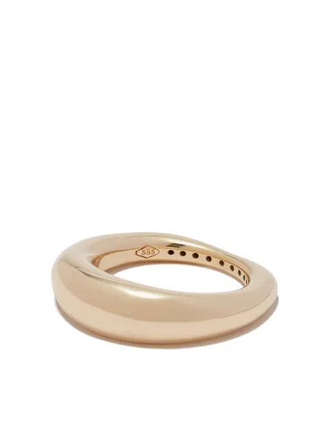 Lauren Rubinski 14kt yellow gold diamond gold ring