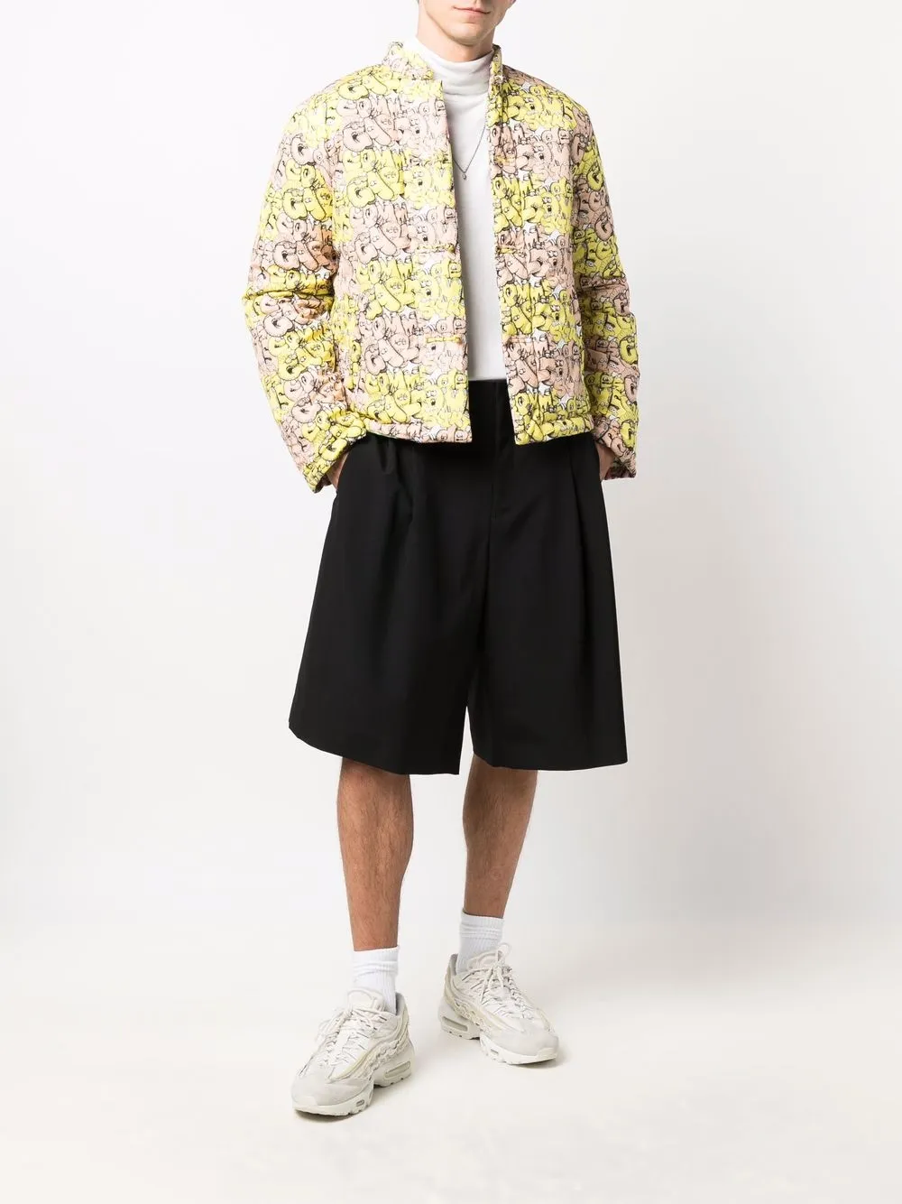 фото Comme des garçons shirt бомбер с логотипом
