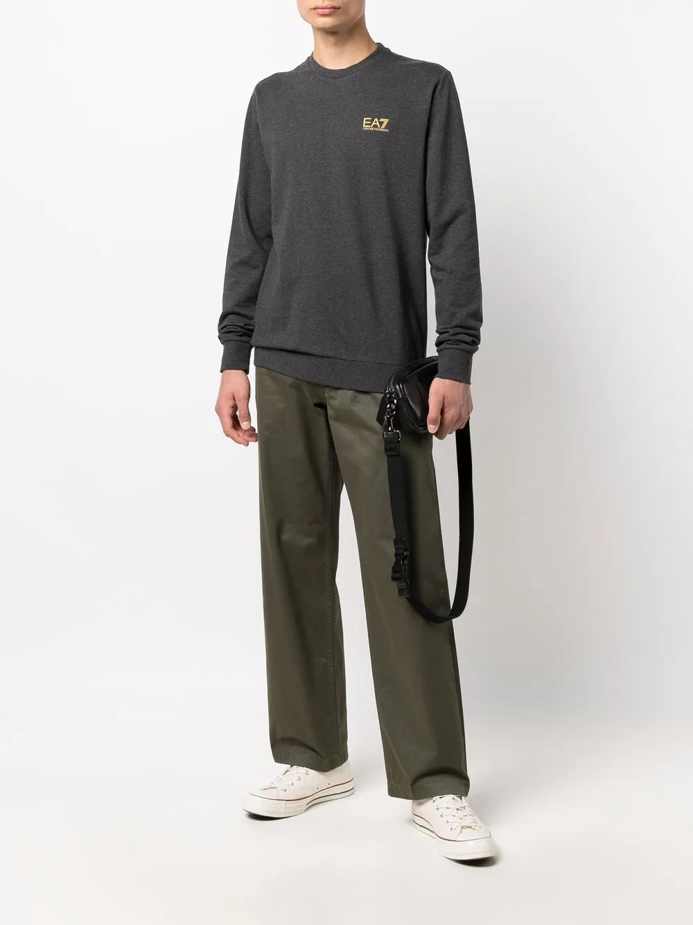 фото Ea7 emporio armani толстовка с логотипом