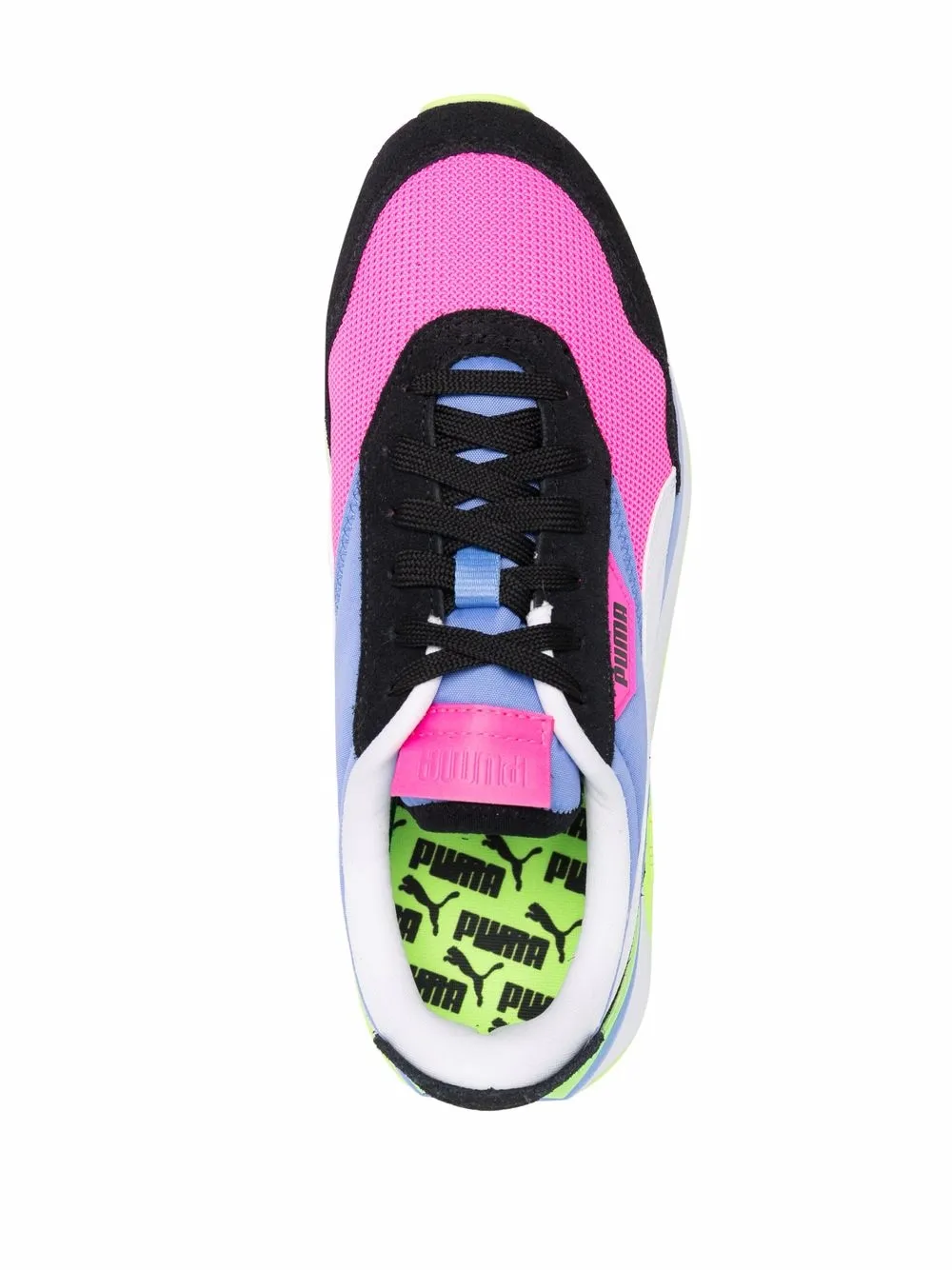 фото Puma кроссовки в стиле колор-блок