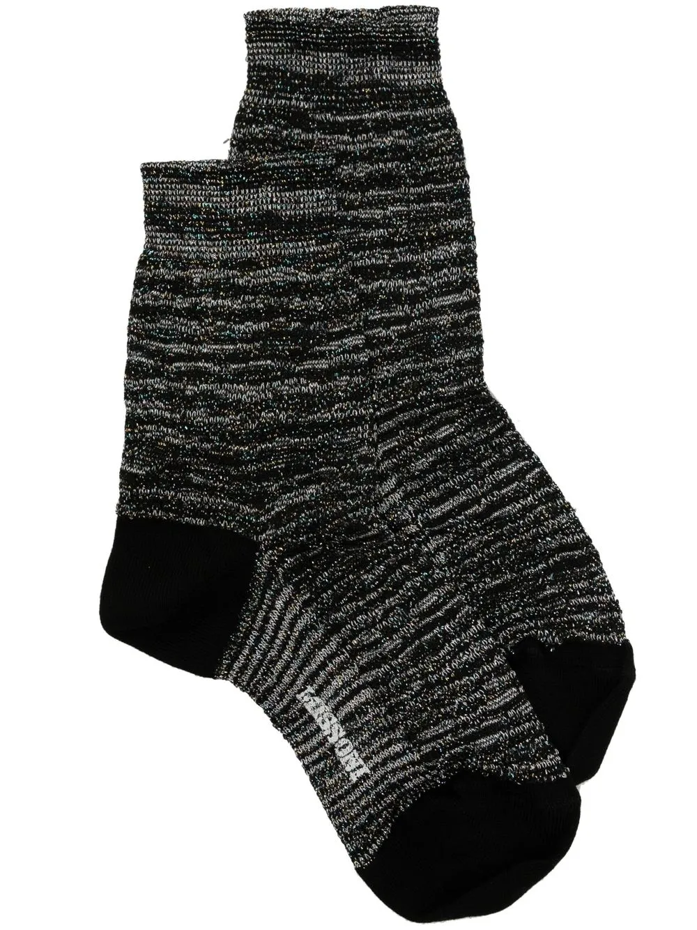 

Missoni lurex-detail ankle socks - Black