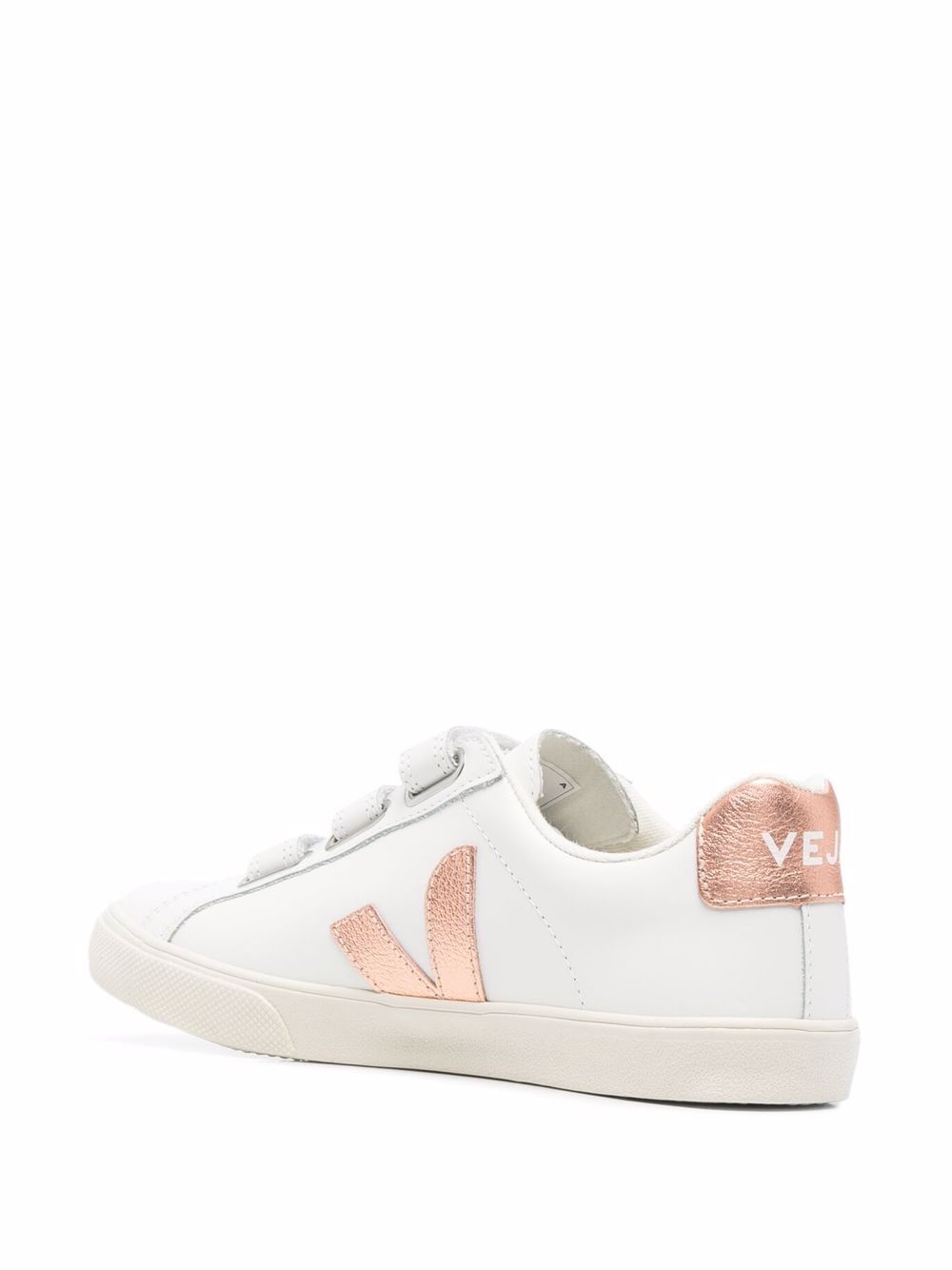 фото Veja logo-patch low-top leather sneakers