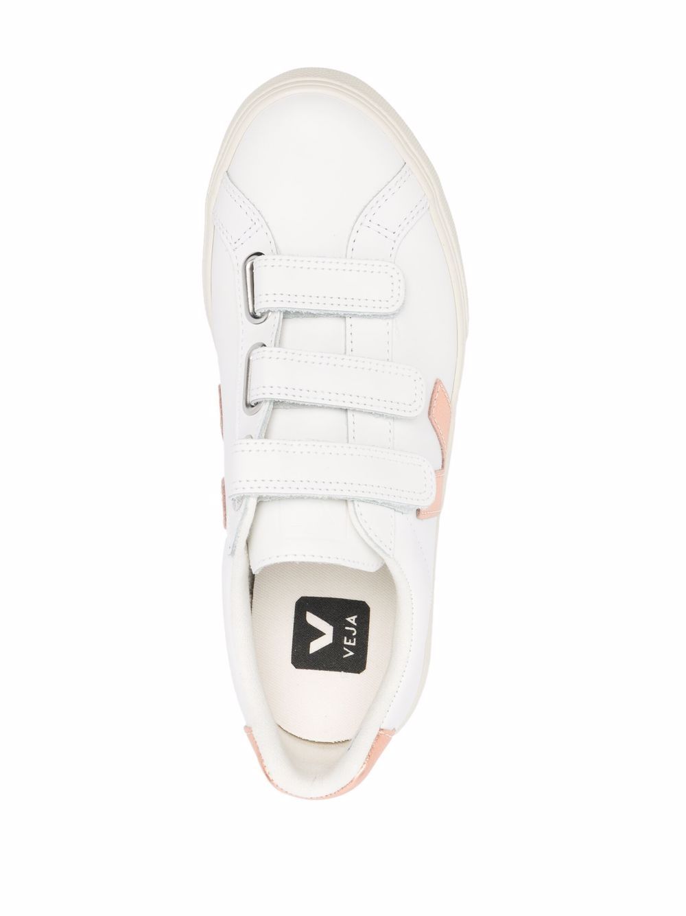 фото Veja logo-patch low-top leather sneakers