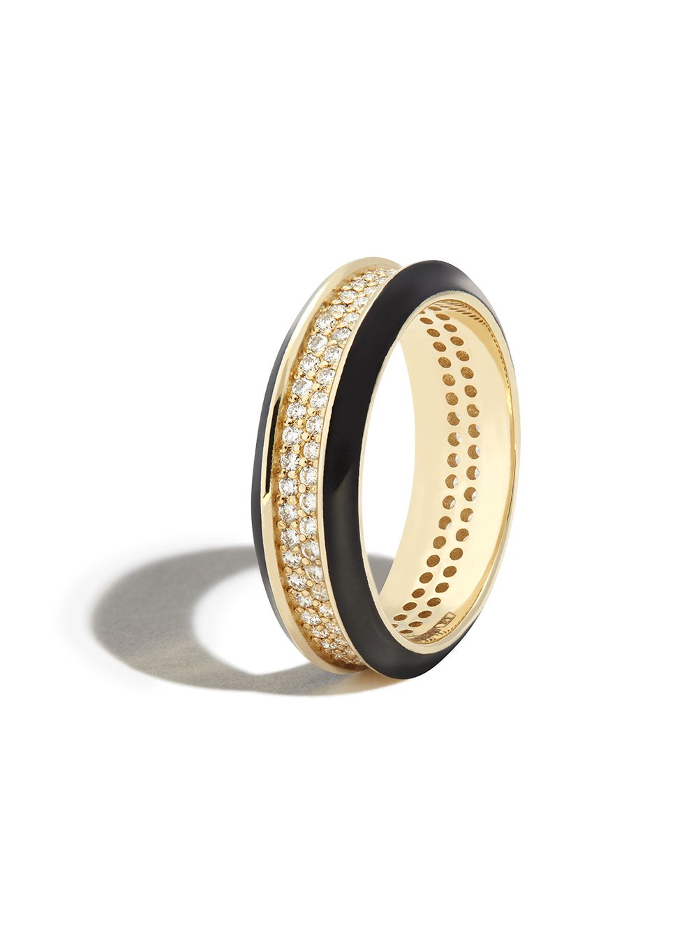 Image 2 of Lauren Rubinski 14kt yellow gold diamond ring