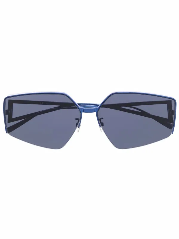 Bottega Veneta Eyewear Square Frame Sunglasses Farfetch