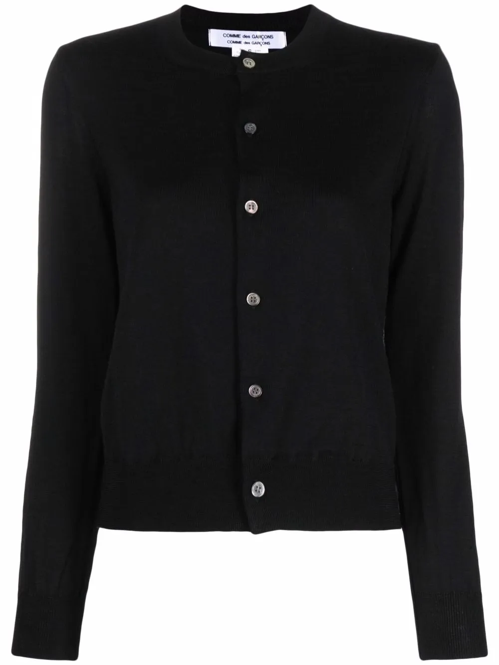 

Comme Des Garçons Comme Des Garçons button-up wool cardigan - Black