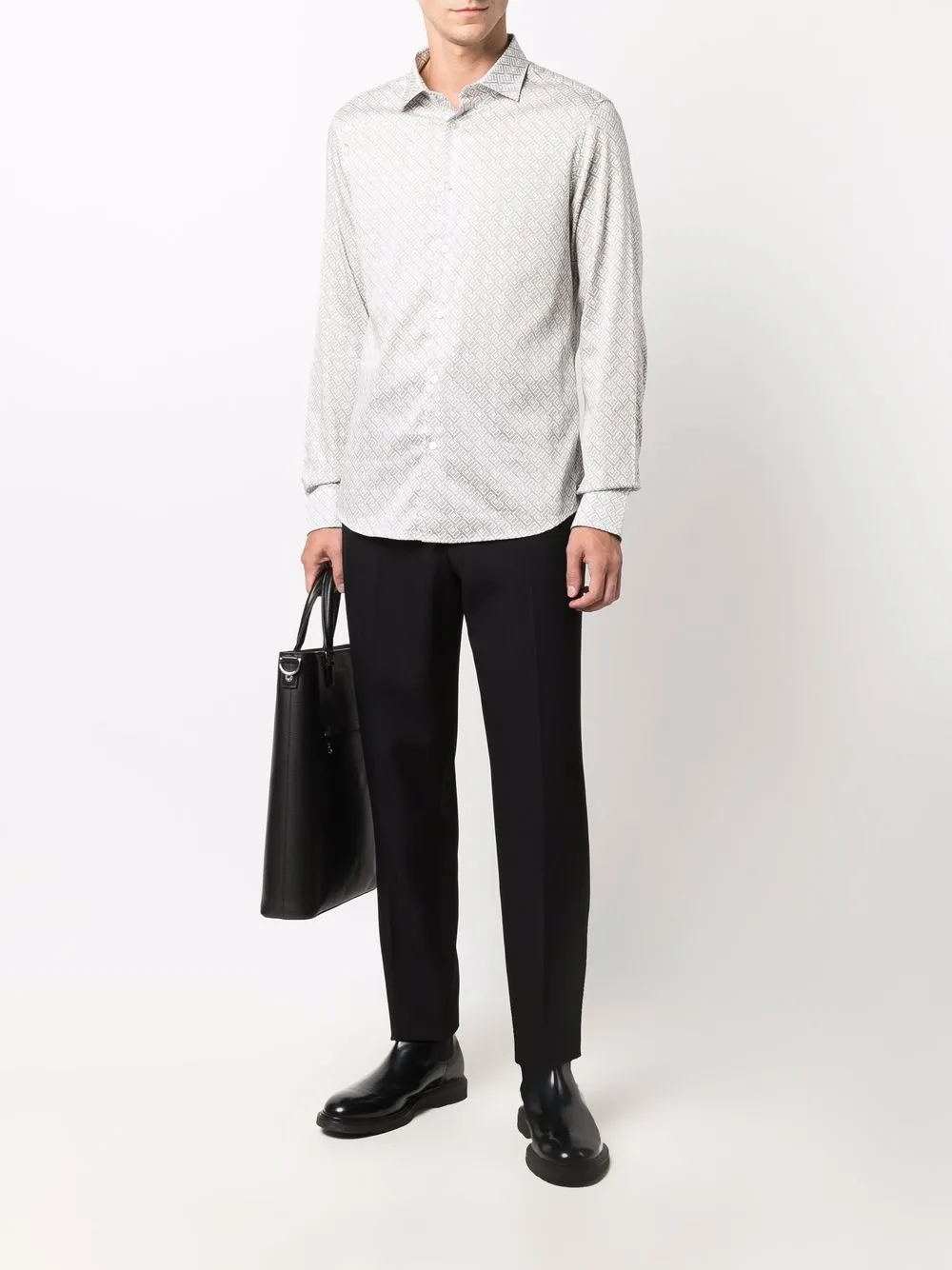 фото Emporio armani рубашка с логотипом