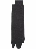 Maison Margiela Tabi knee-high socks - Grey