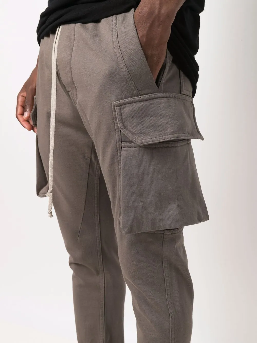 фото Rick owens drkshdw брюки с накладными карманами