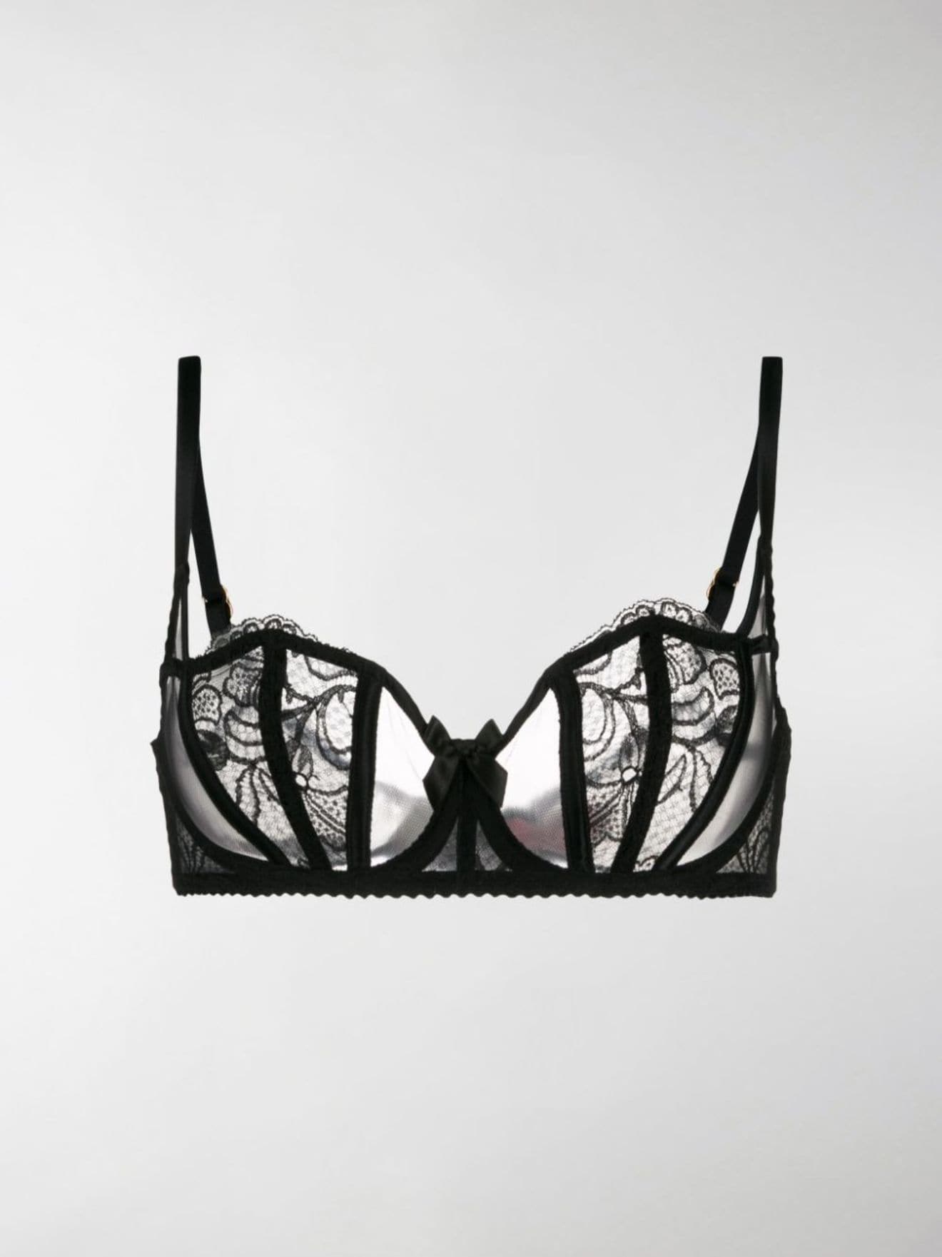 Agent Provocateur Rozlyn lace-embroidered bra black | MODES