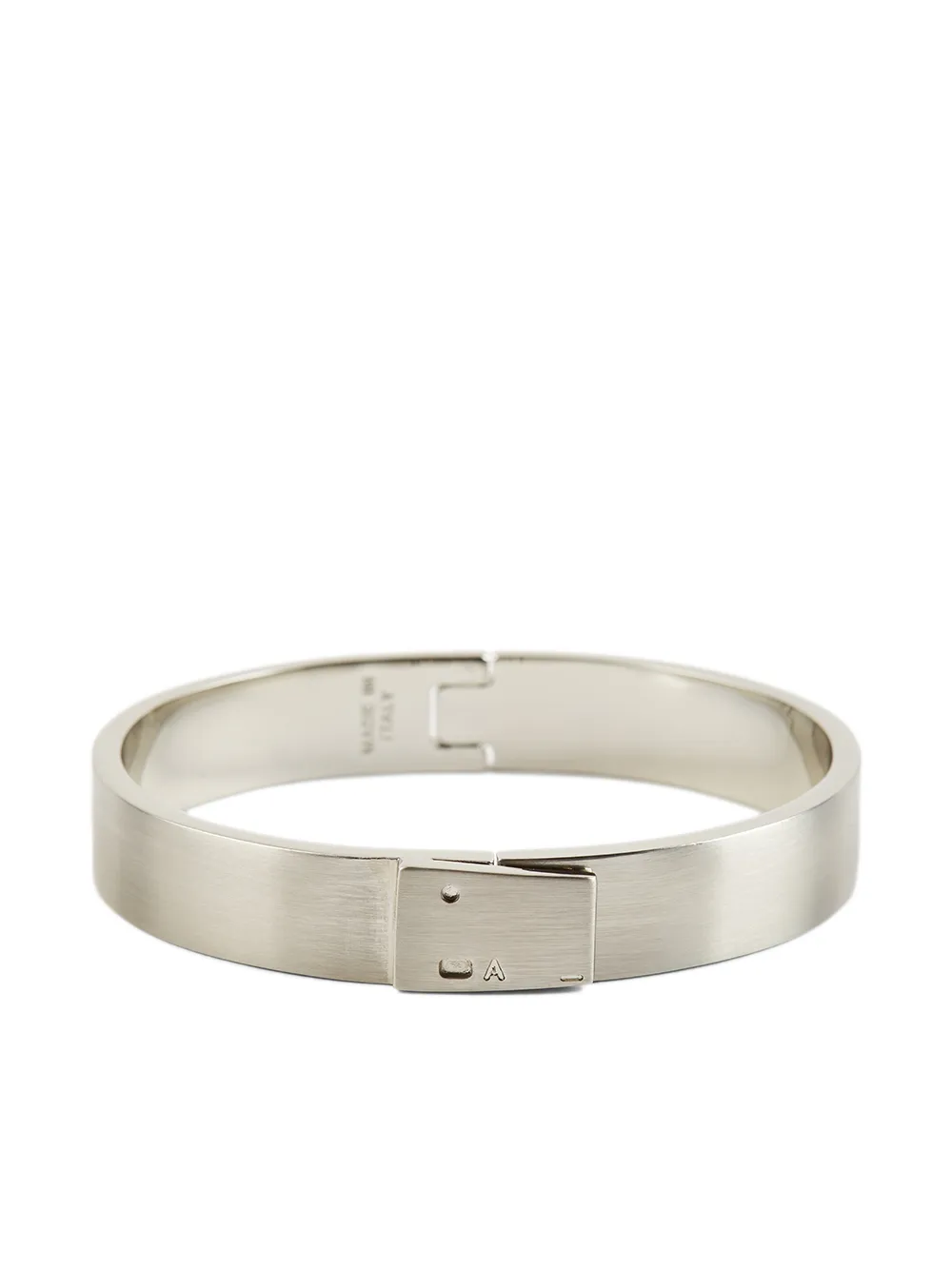 

1017 ALYX 9SM brushed-finish Lightercap cuff bracelet - Silver