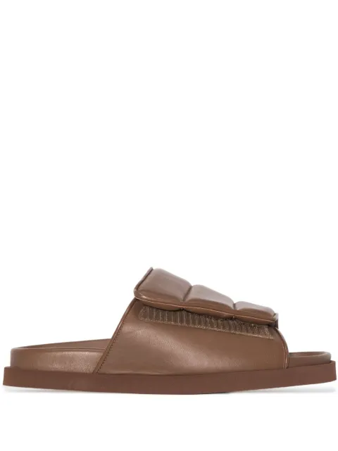 GIABORGHINI flip flops capitonadas