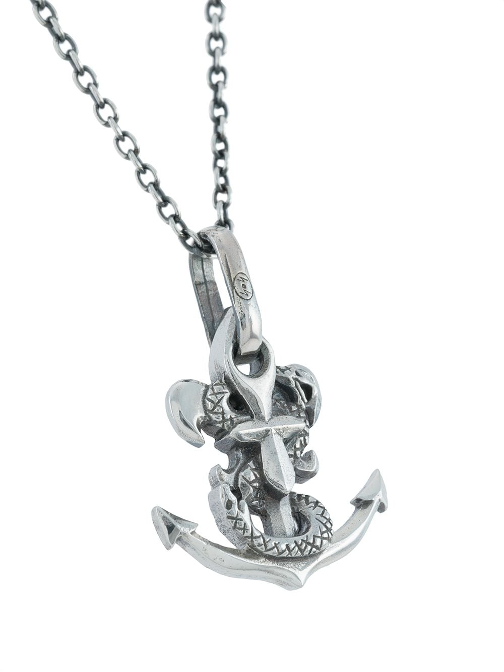 Yohji Yamamoto snake-anchor Pendant Necklace - Farfetch