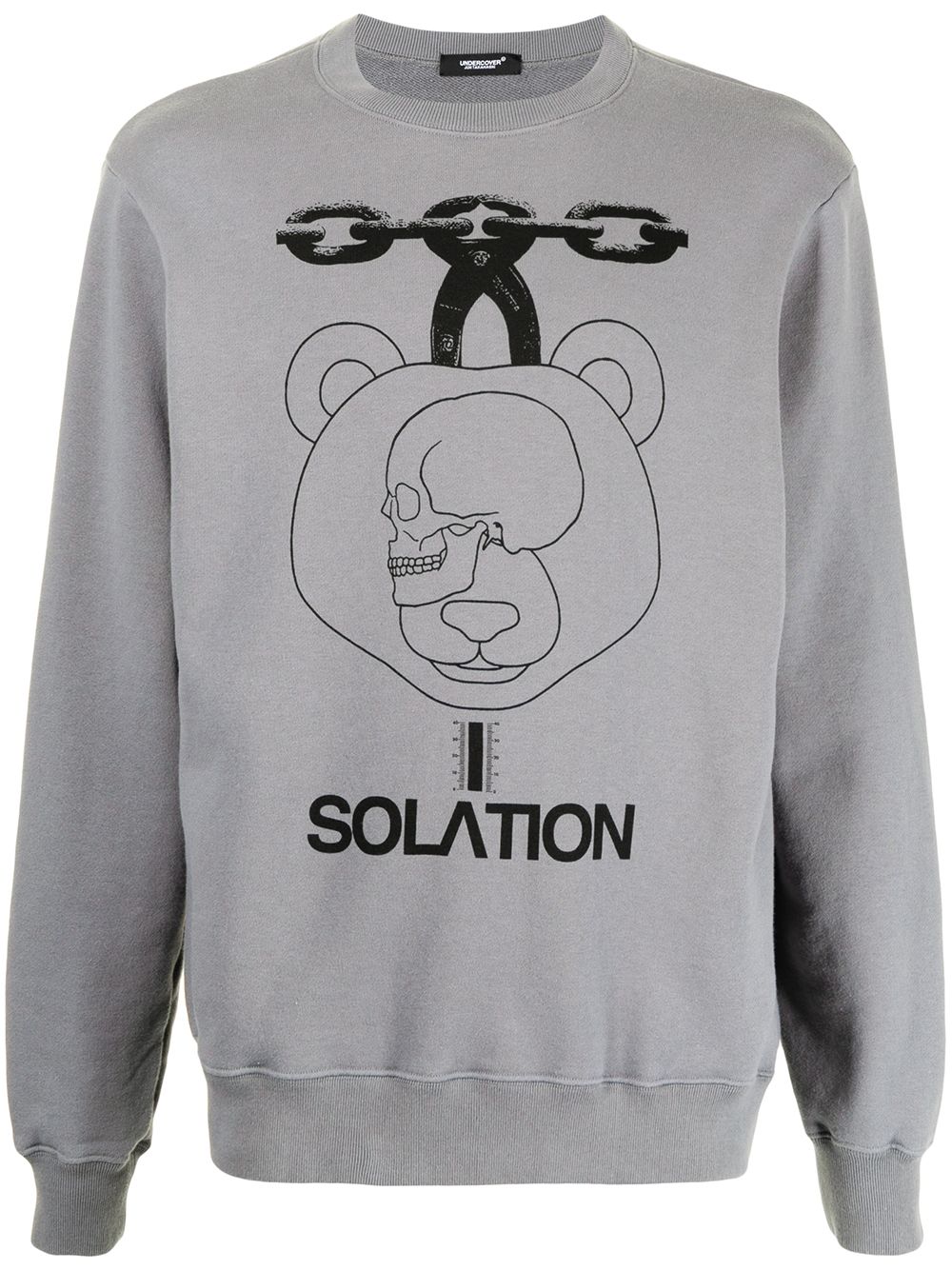 

Undercover sudadera con motivo Solation - Gris