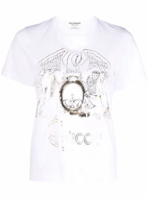 Junya Watanabe graphic-print round-neck T-shirt