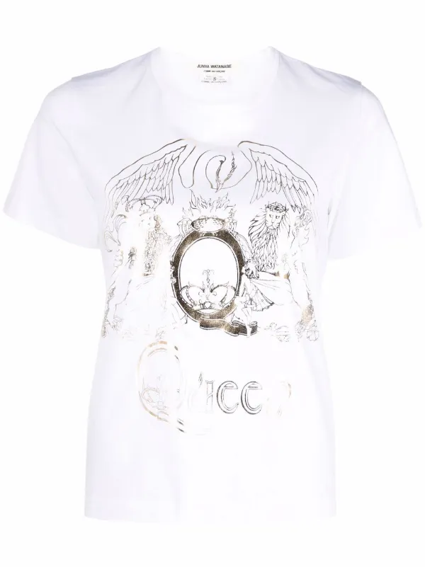 JUNYA WATANABE グラフィックTシャツ ホワイト M Junya Watanabe グラフィック Tシャツ 通販 - FARFETCH