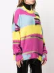 MSGM Maglione con design color-block