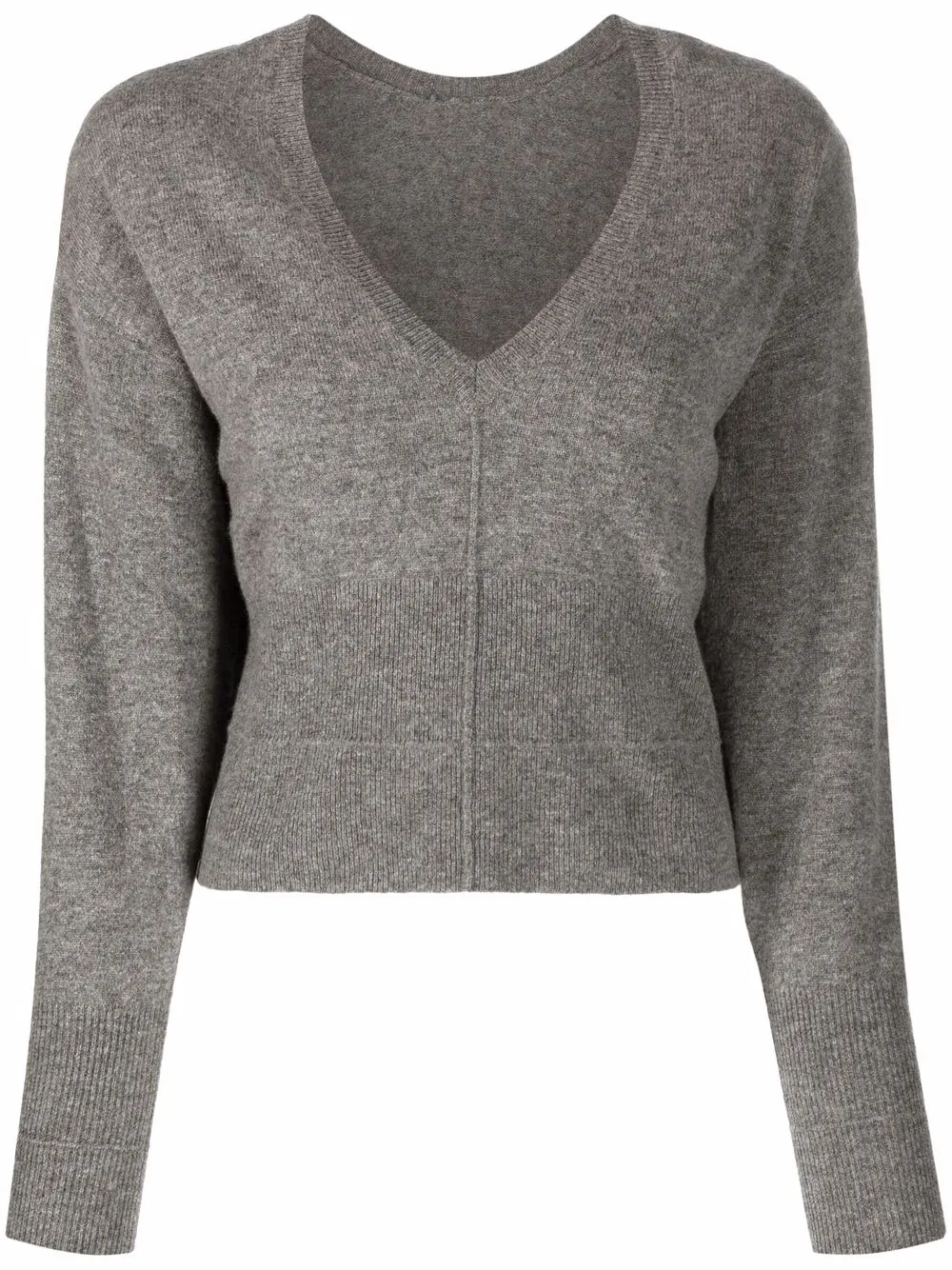 REMAIN укороченный джемпер с V-образным вырезом