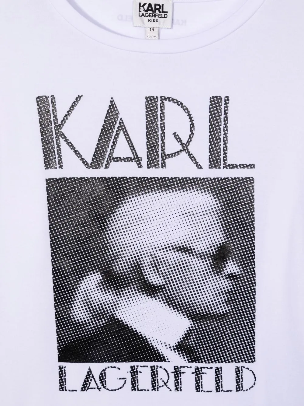 фото Karl lagerfeld kids футболка с принтом