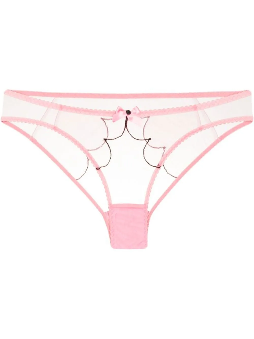 

Agent Provocateur Lorna scallop-detail briefs - Pink