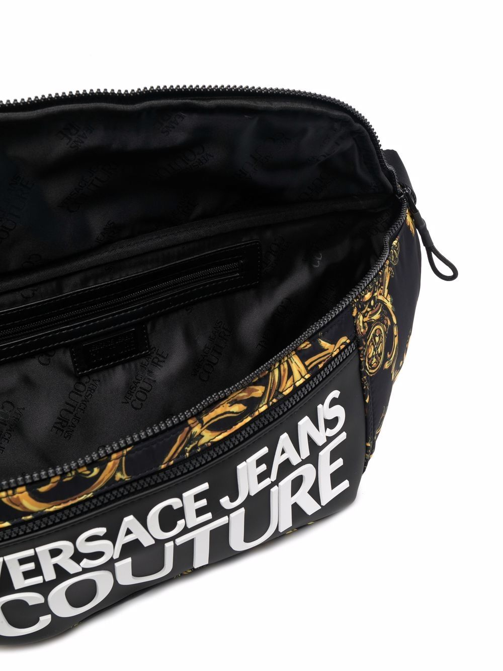 фото Versace jeans couture поясная сумка с принтом regalia baroque