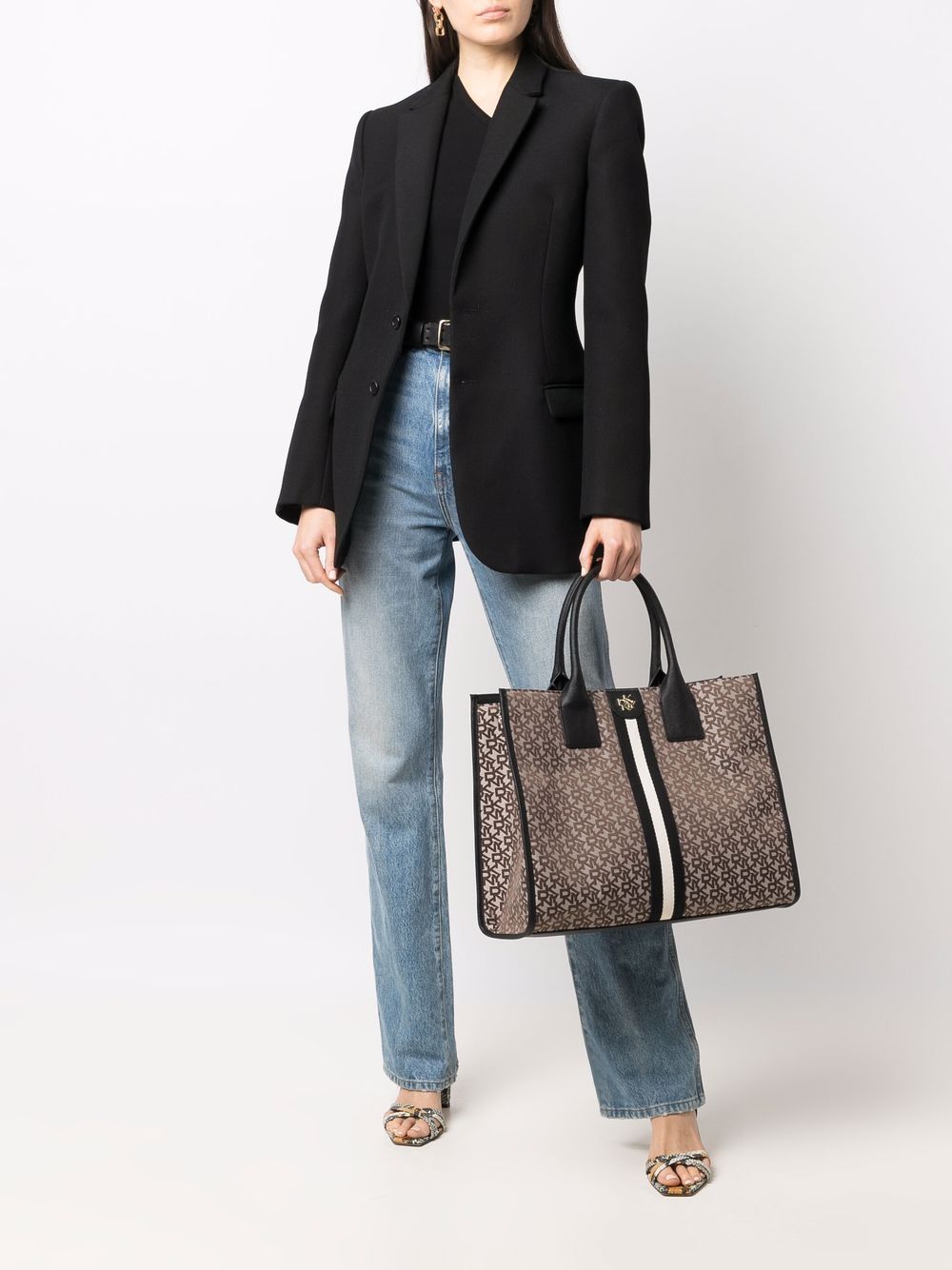 DKNY Carol monogram-jacquard Shoulder Bag - Farfetch
