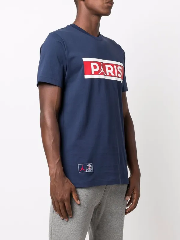 Nike Playera Jordan Paris Con Logo Estampado - Farfetch