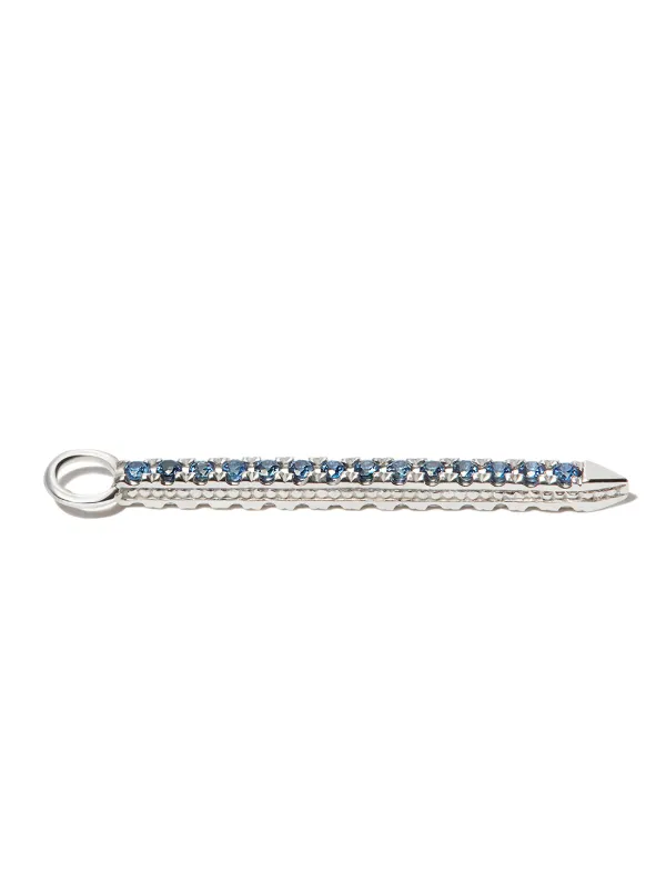 国内発| MARIA TASH Eternity Bar ダイヤモンド&サファイア MARIA TASH Eternity Bar サファイア&ダイヤモンド チャーム