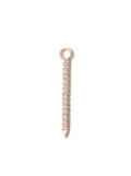 MARIA TASH 18kt rose gold Eternity Bar diamond charm - Pink