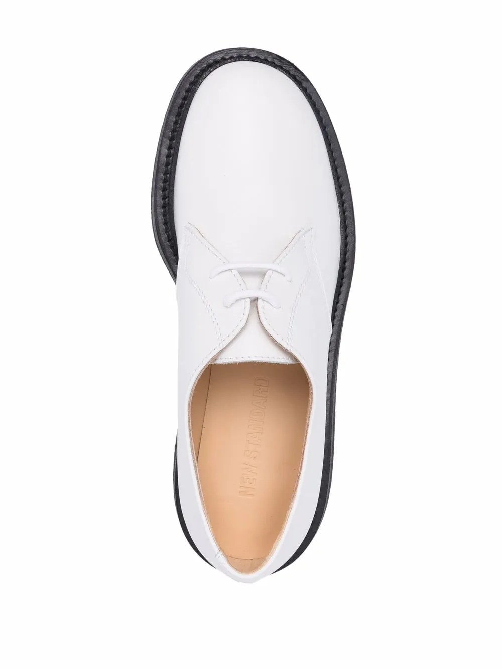 фото New standard туфли с закругленным носком и шнуровкой