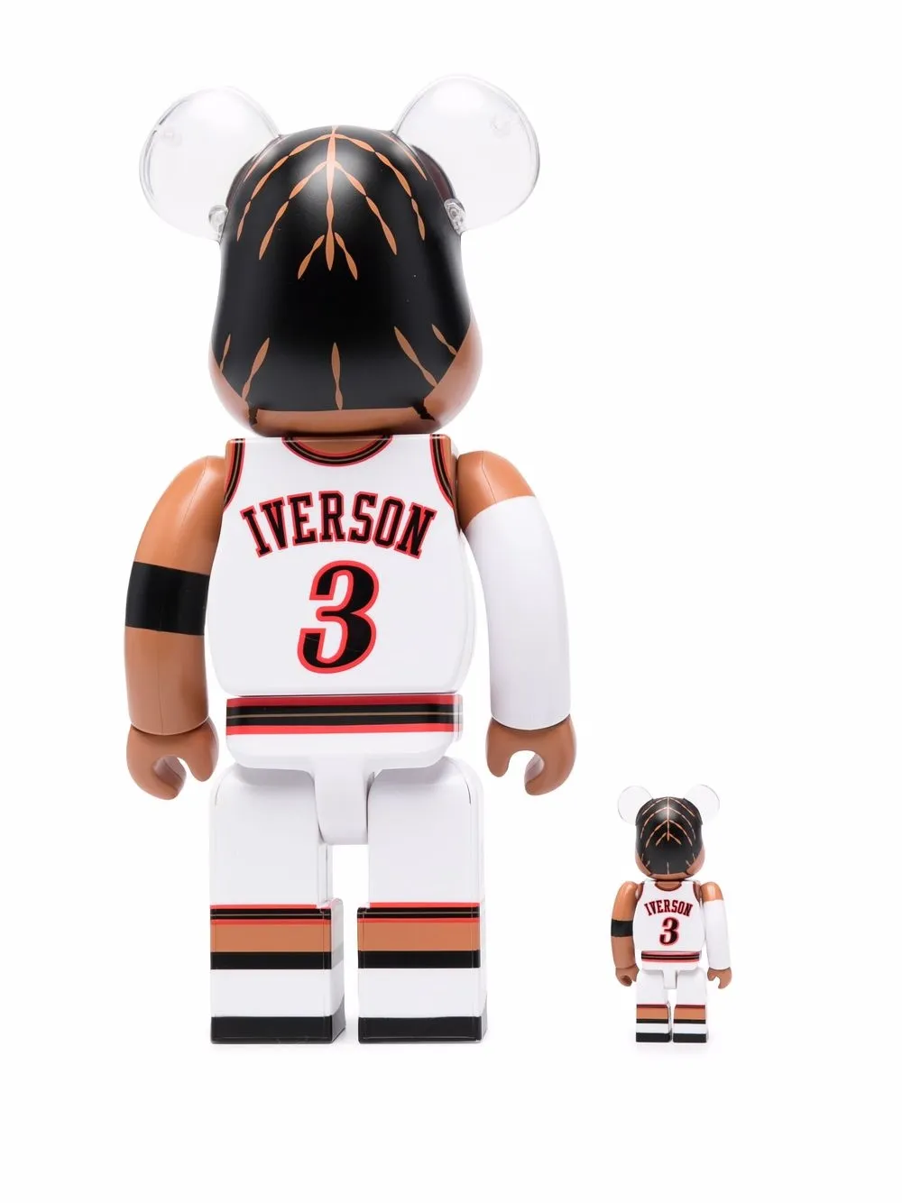 фото Medicom toy набор коллекционных фигурок be@rbrick allen iverson 100% and 400%