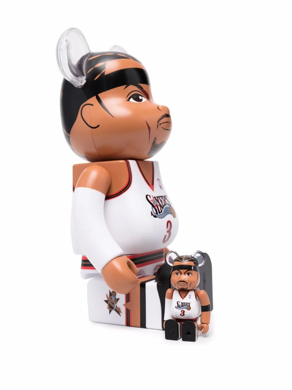 фото Medicom toy набор коллекционных фигурок be@rbrick allen iverson 100% and 400%