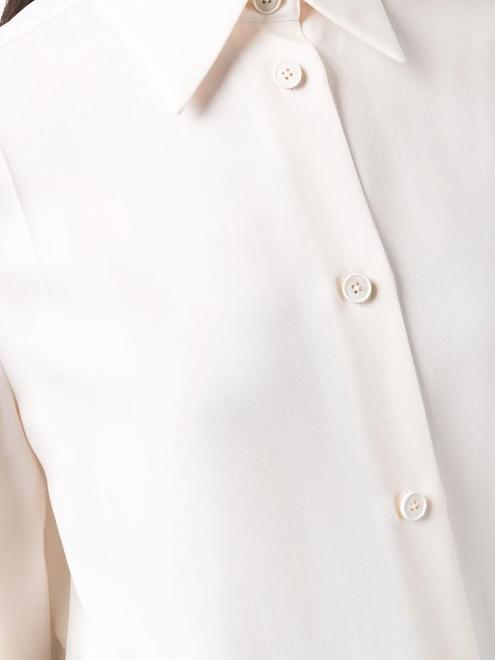 фото Jil sander рубашка с заостренным воротником