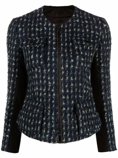 armani tweed jacket