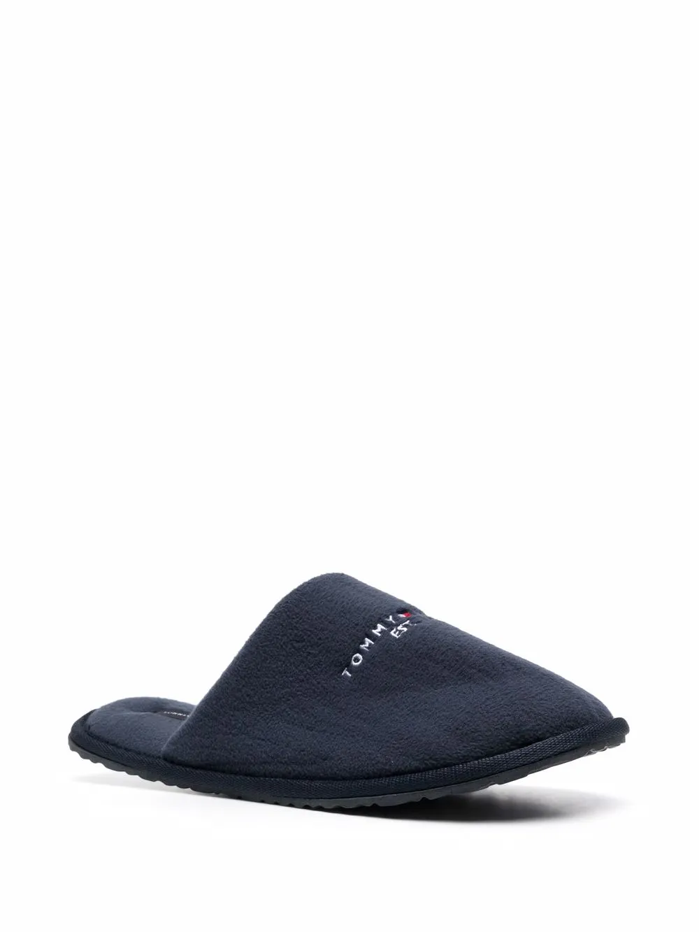 tommy hilfiger logo抓绒拖鞋 图 2