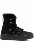 Tommy Hilfiger Tommy fur-lined ankle boots - Black