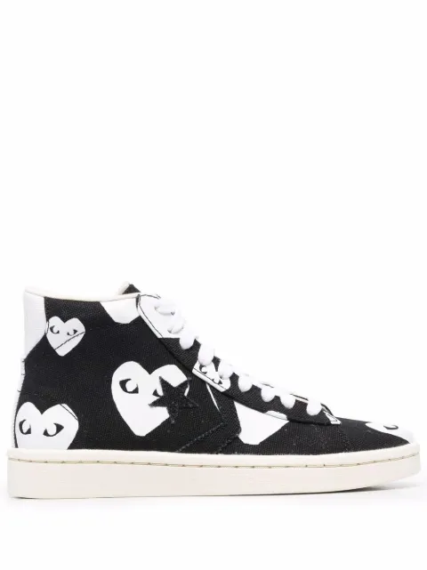 Comme Des Garçons Play x Converse x Converse All Star high-top sneakers
