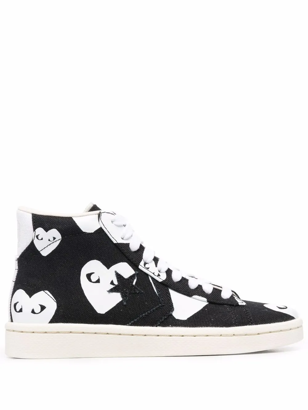 

Comme Des Garçons Play x Converse tenis altos All Star de Comme Des Garçons x Converse - Negro