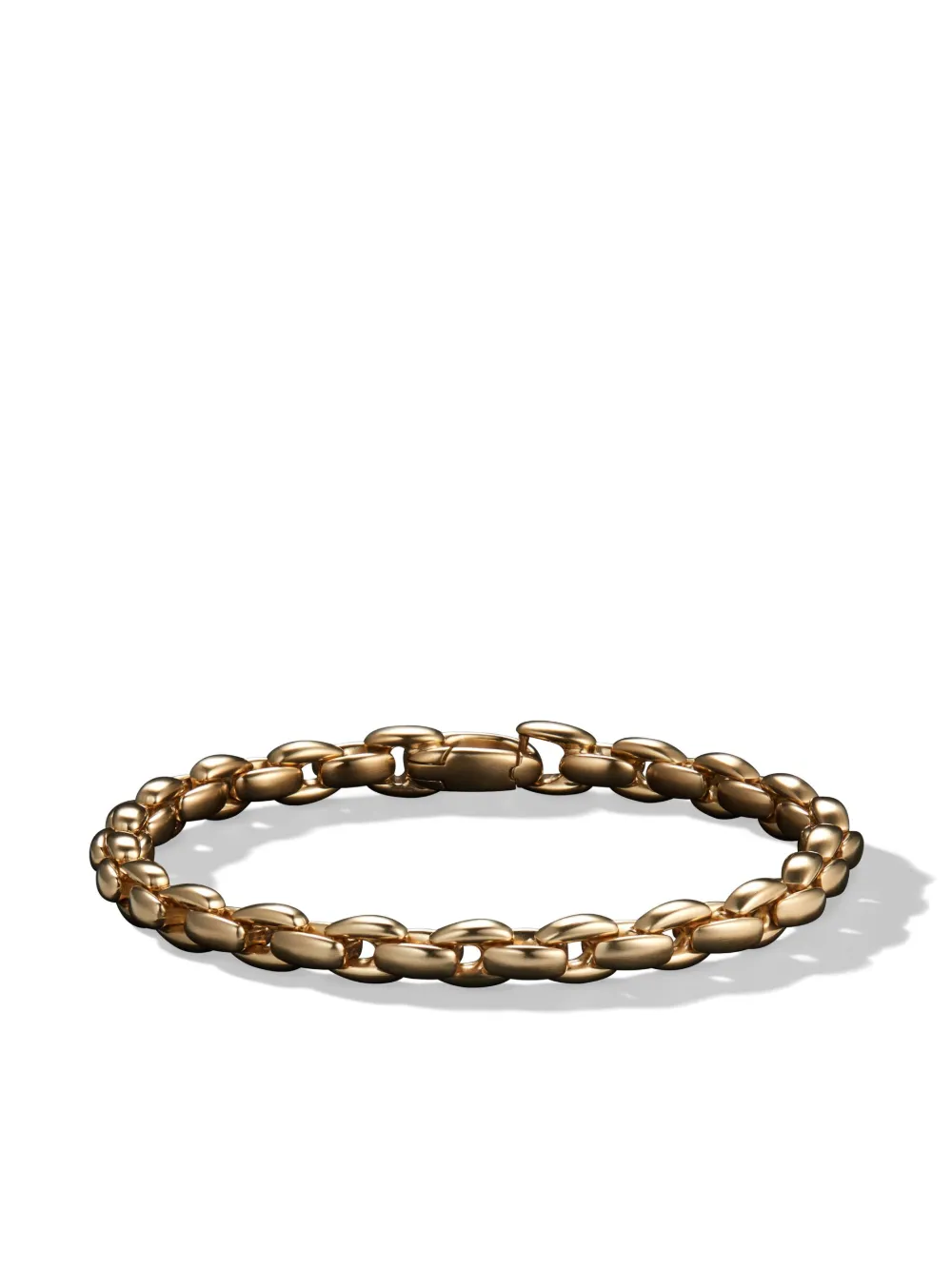 David Yurman Elongated ボックスチェーン ブレスレット 6mm 18Kイエローゴールド - ゴールドトーン David Yurman Elongated ボックスチェーン ブレスレット 6mm 18Kイエローゴールド - ゴールドトーン